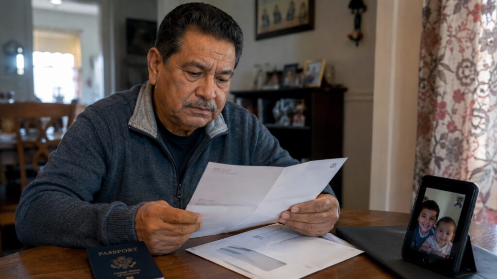 Hombre que piensa en regresar a Estados Unidos 10 años después.