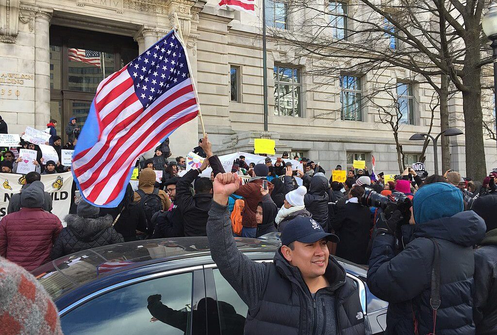 trabajadores migrantes protestan por la reforma migratoria